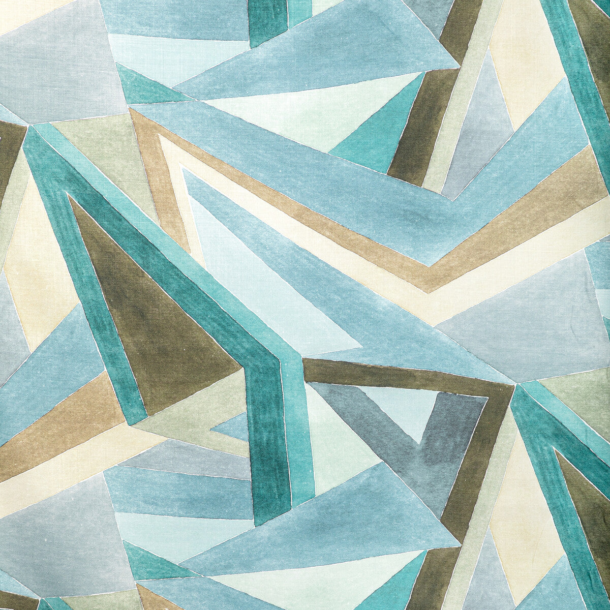 GWF-3772-635 ROULADE PRINT AQUA/DUNE LEE JOFA MODERN Fabrics Drapery Upholstery