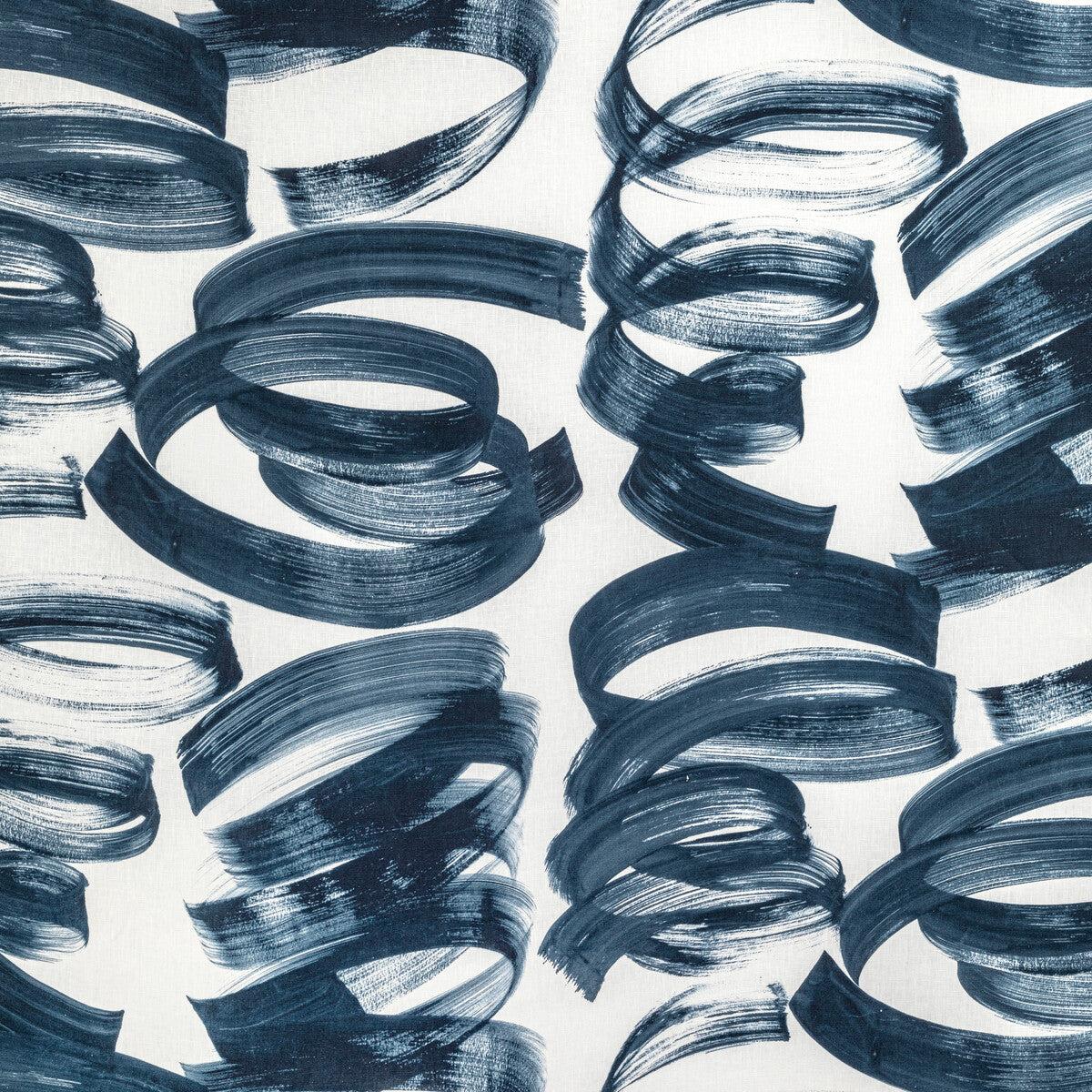 GWF-3773-50 LARYO PRINT INDIGO LEE JOFA MODERN Fabrics Drapery Upholstery