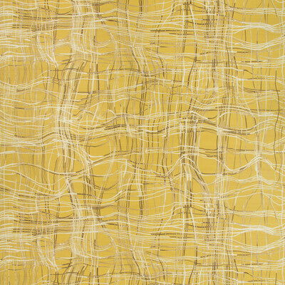 GWP-3716-406 ENTANGLE PAPER MUSTARD LEE JOFA MODERN Wallpaper