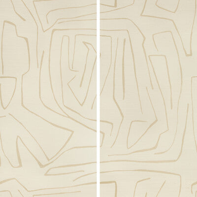 GWP-3720-116 GRAFFITO II PARCHMENT LEE JOFA MODERN Wallpaper