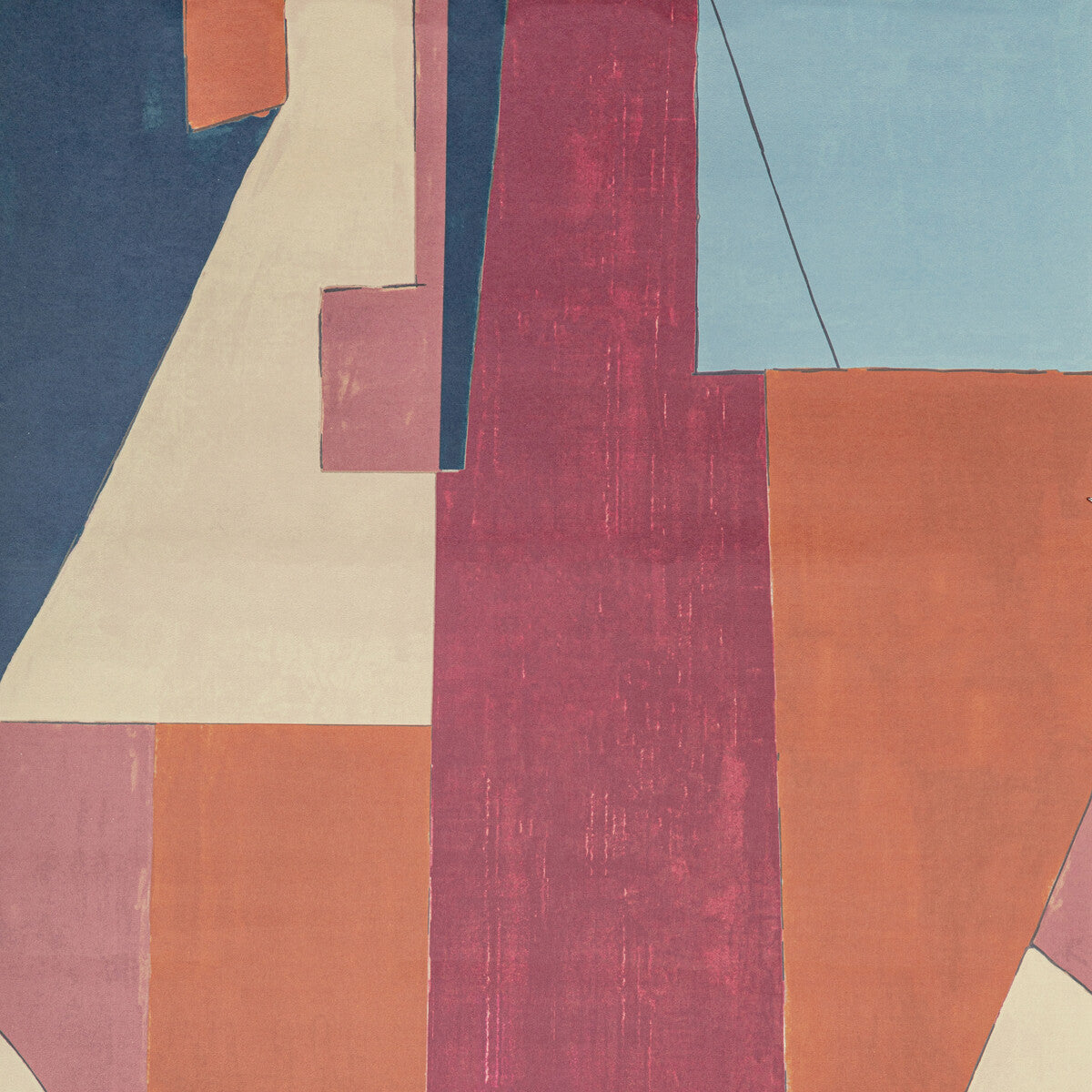 GWP-3721-795 DISTRICT PAPER CLARET LEE JOFA MODERN Wallpaper