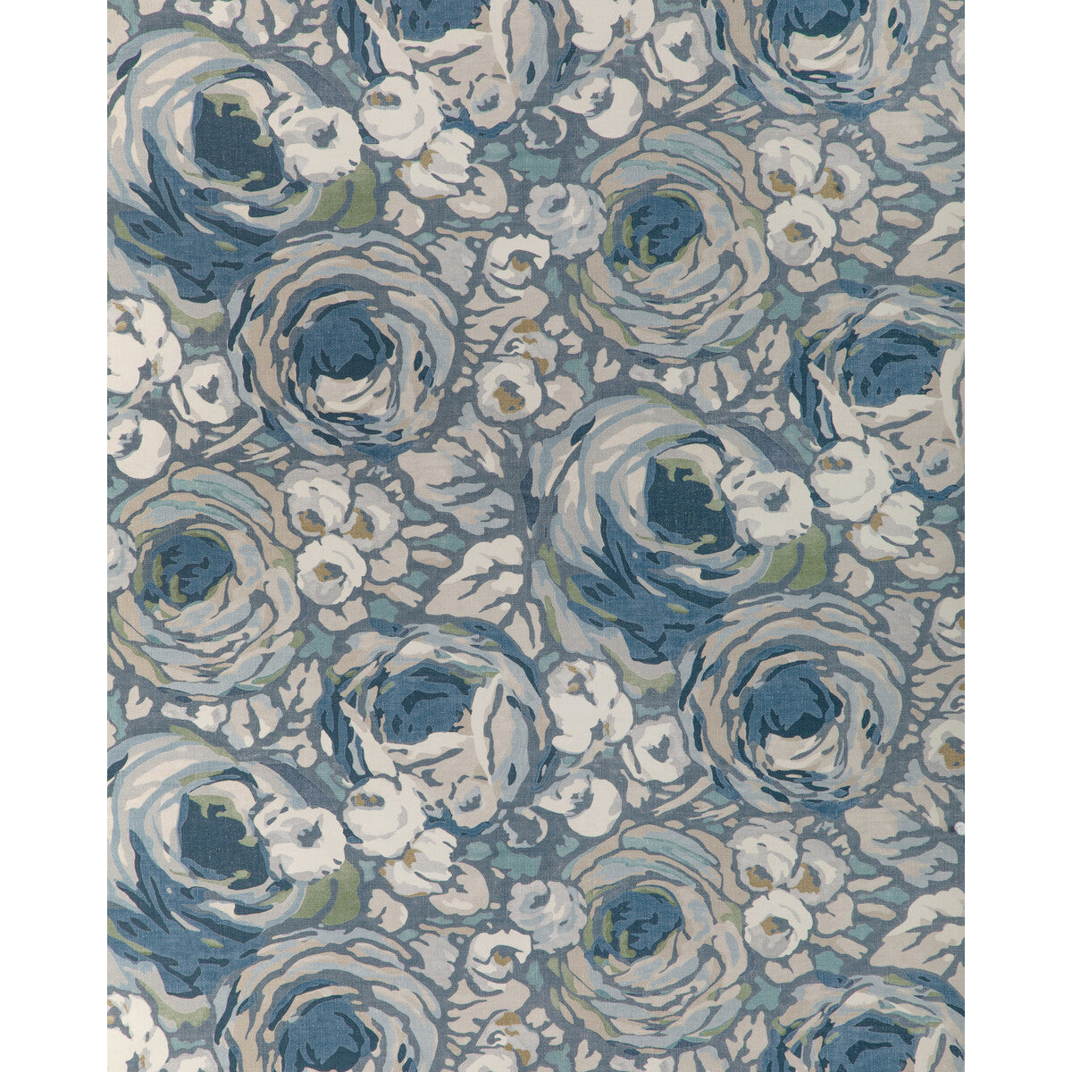 GWP-3735-55 ORCHARD PAPER BLUE/DENIM LEE JOFA MODERN Wallpaper