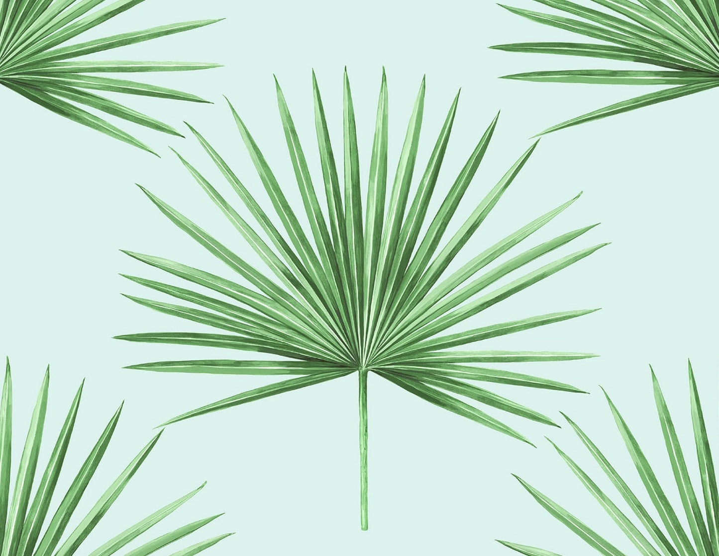 HG10404 Harry & Grace Harry & Grace Peel and Stick Wallpaper Pacific Palm Celeste & Jade
