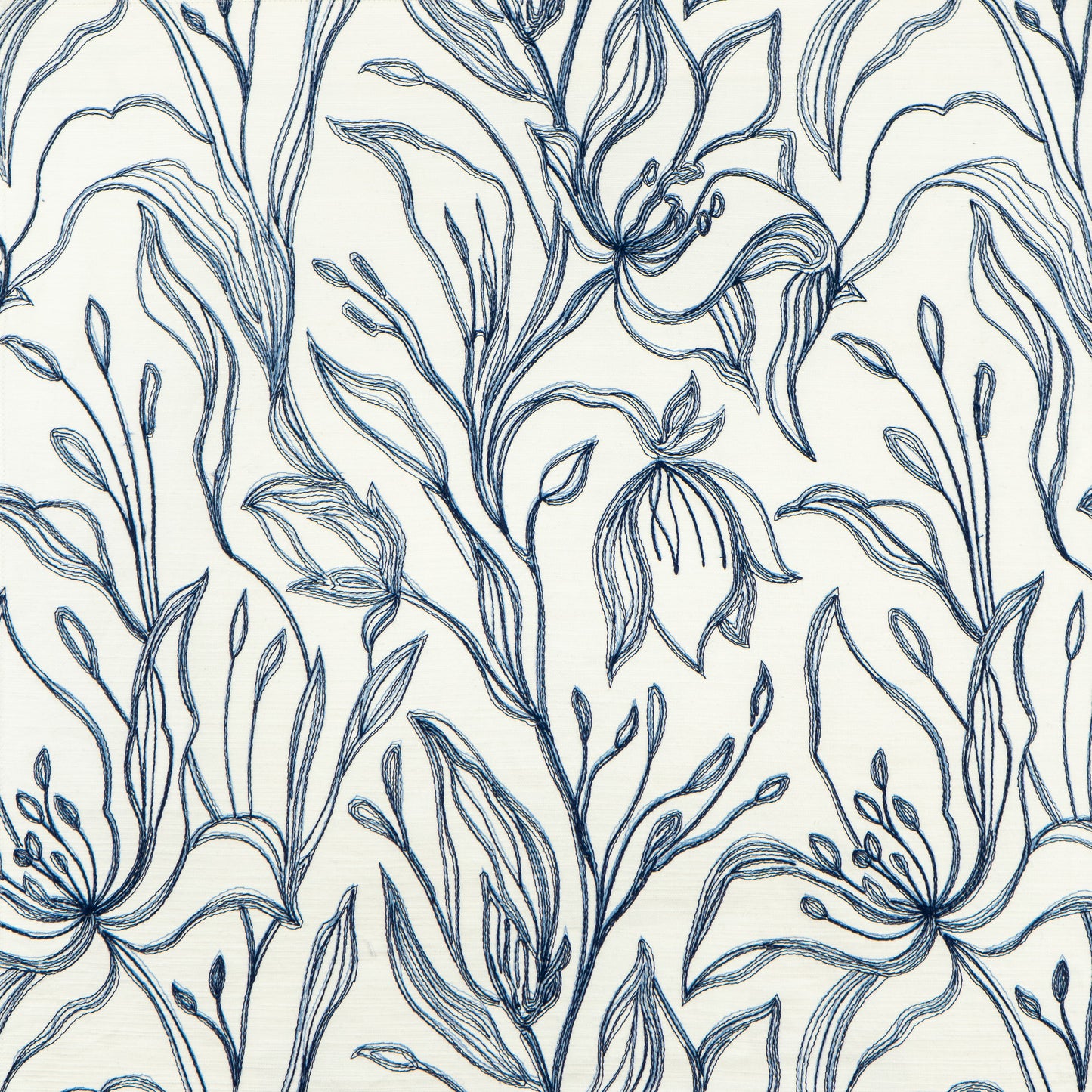 HN1507 Maxwell DRAPERY/MULTI- PATTERN # 507 ROYAL CT-TWILIGHT