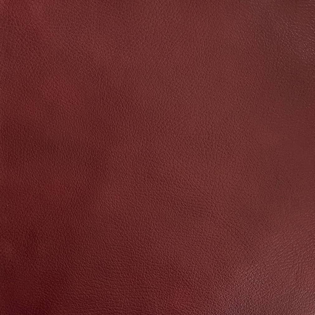 Henry Scarlet Red & Burgundy Charlotte Fabrics Genuine Leather