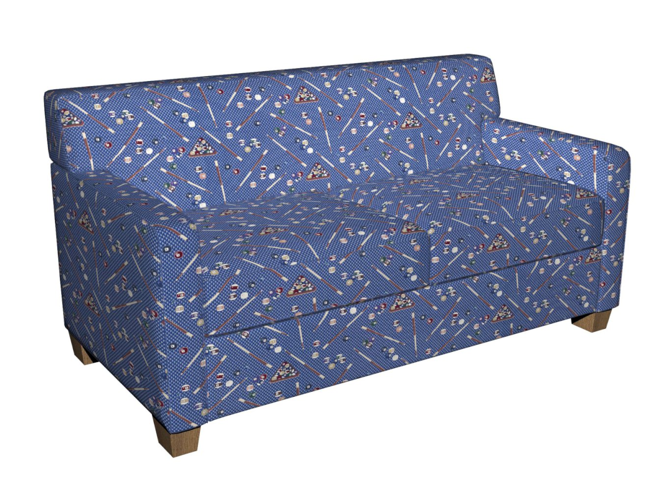 I9600-05 Novelty nan Blue Charlotte Fabrics