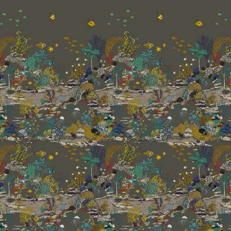 JMW1003-02 Underwater Jungle 02 Kravet Wallpaper