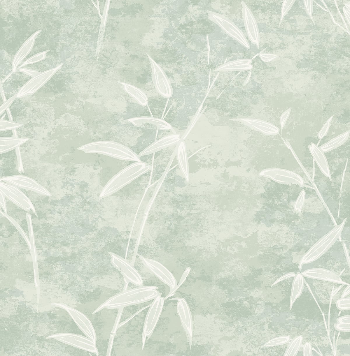 JP10904 Seabrook Designs Japandi Style Wallpaper Honshu Bamboo Seafoam