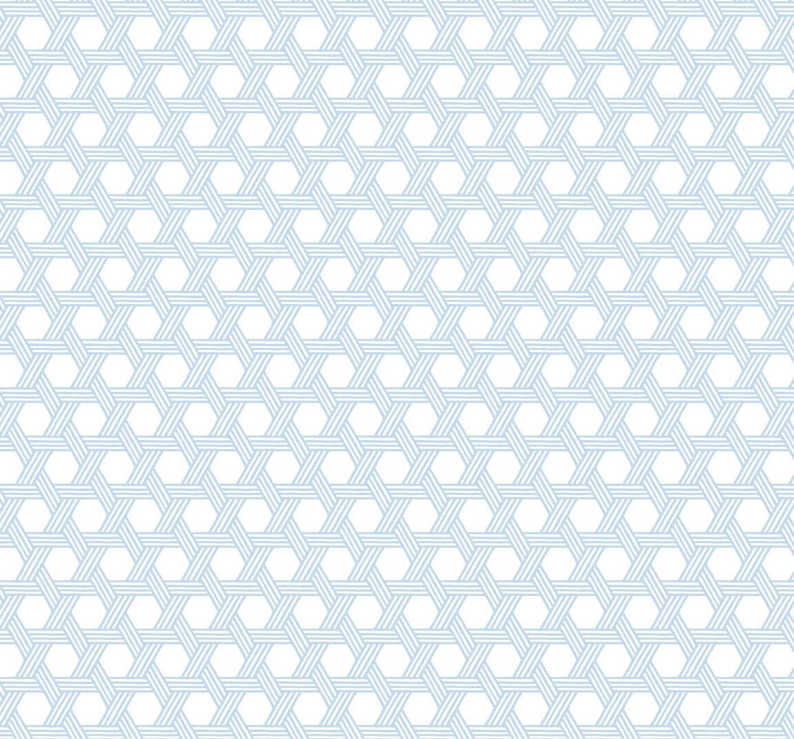 LN10202 Lillian August Luxe Retreat Wallpaper Cabana Wicker Carolina Blue and Eggshell