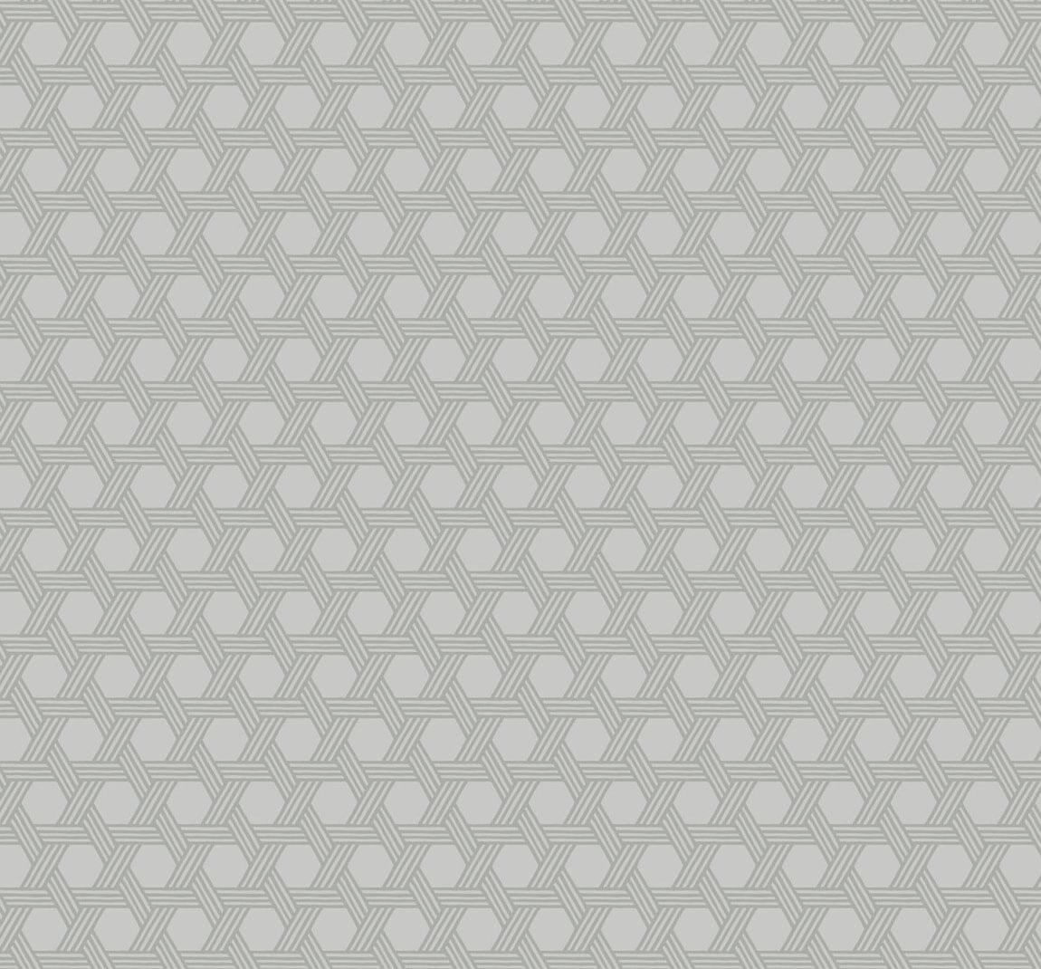 LN10208 Lillian August Luxe Retreat Wallpaper Cabana Wicker Cove Gray