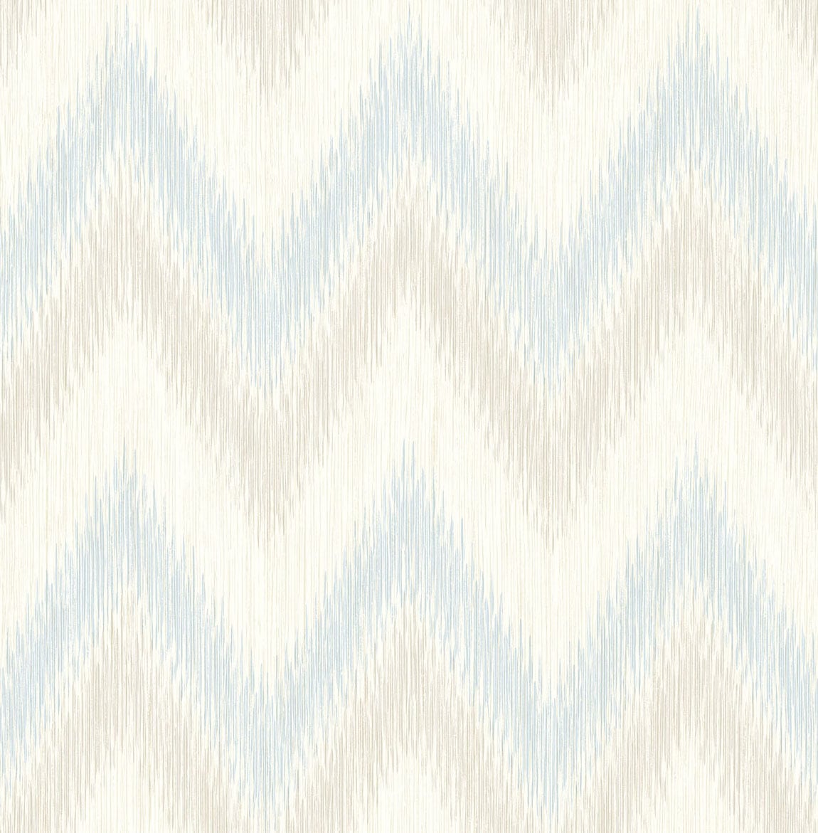 LN11212 Lillian August Luxe Retreat Wallpaper Regent Flamestitch Stringcloth Sky Blue and Arrowroot
