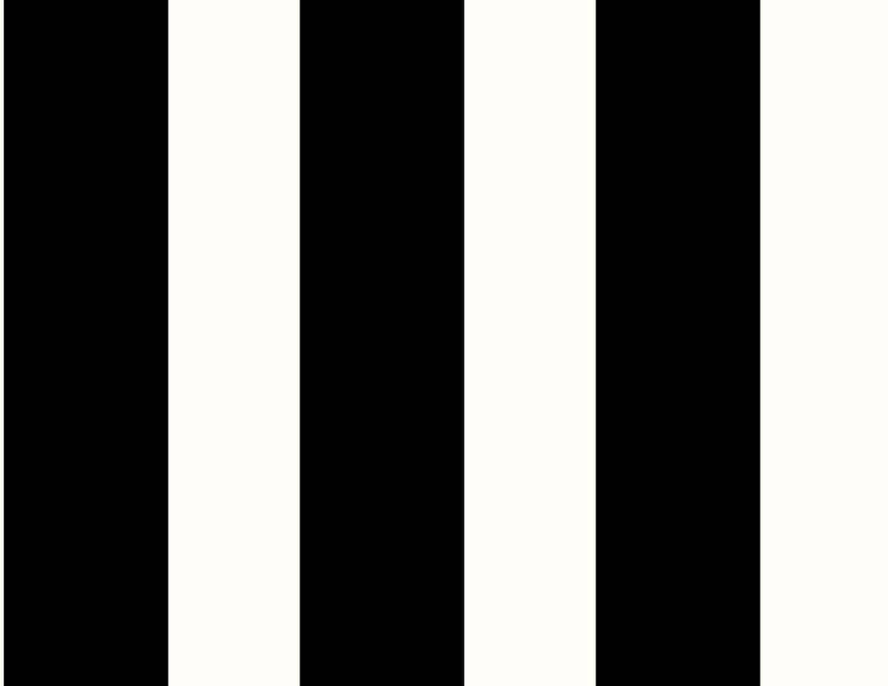 LN20400 Lillian August Lillian August Peel and Stick Wallpaper Designer Stripe Black & White