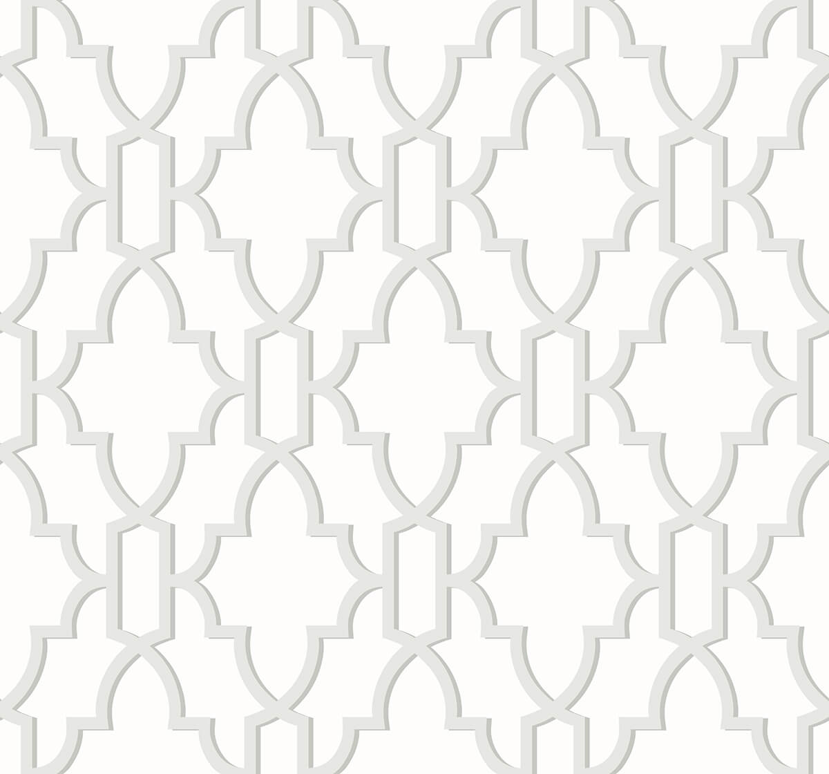 LN21105 Lillian August Lillian August Peel and Stick Wallpaper Coastal Lattice Harbor Mist