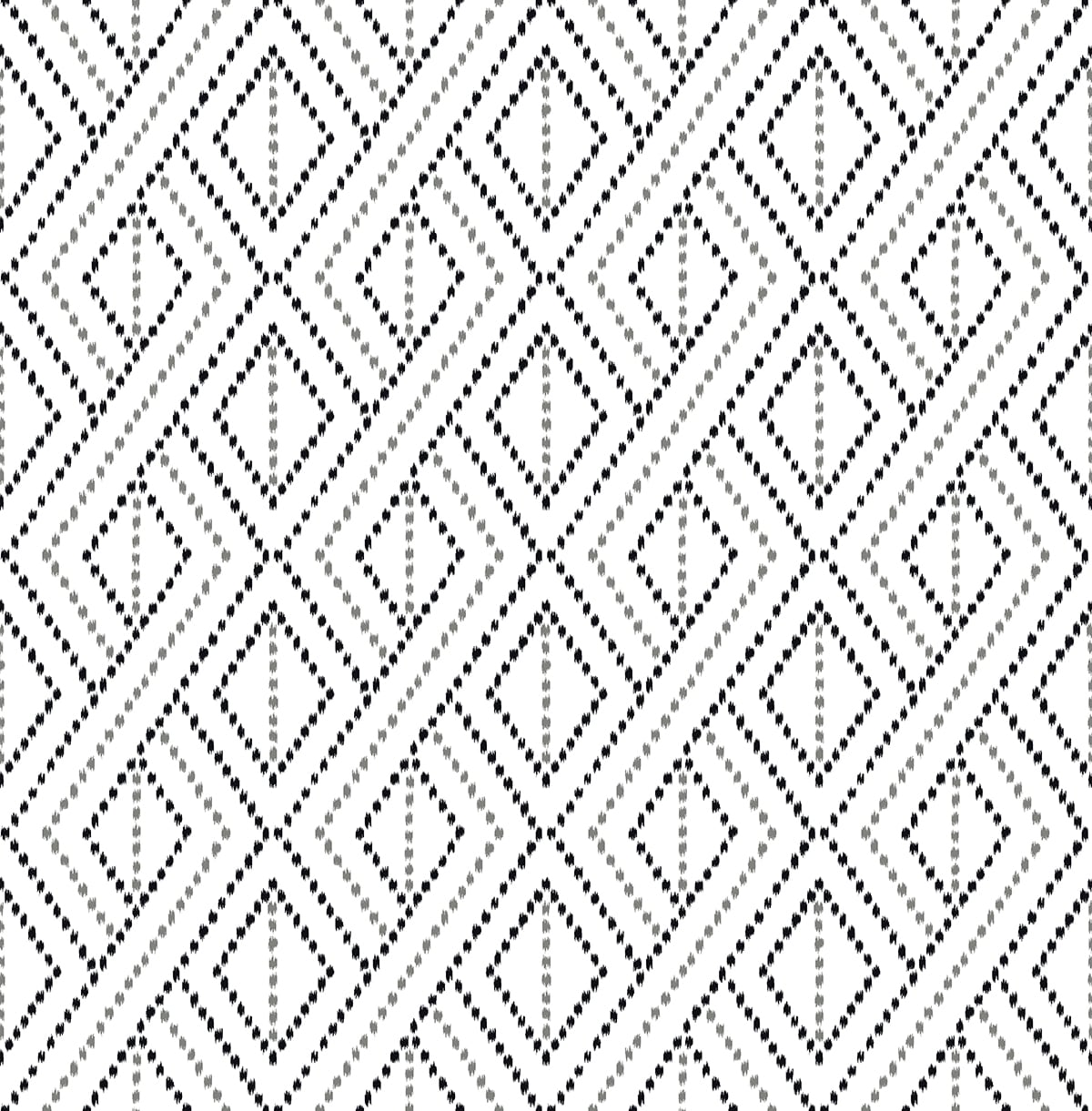 LN30200 Lillian August Lillian August Peel and Stick Wallpaper Boho Grid Alloy