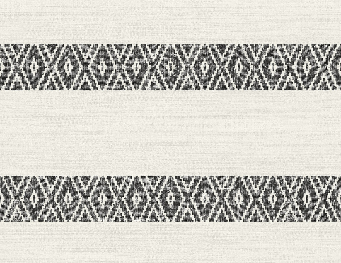 LN40100 Lillian August Coastal Haven Wallpaper Alani Geo Stripe Charcoal