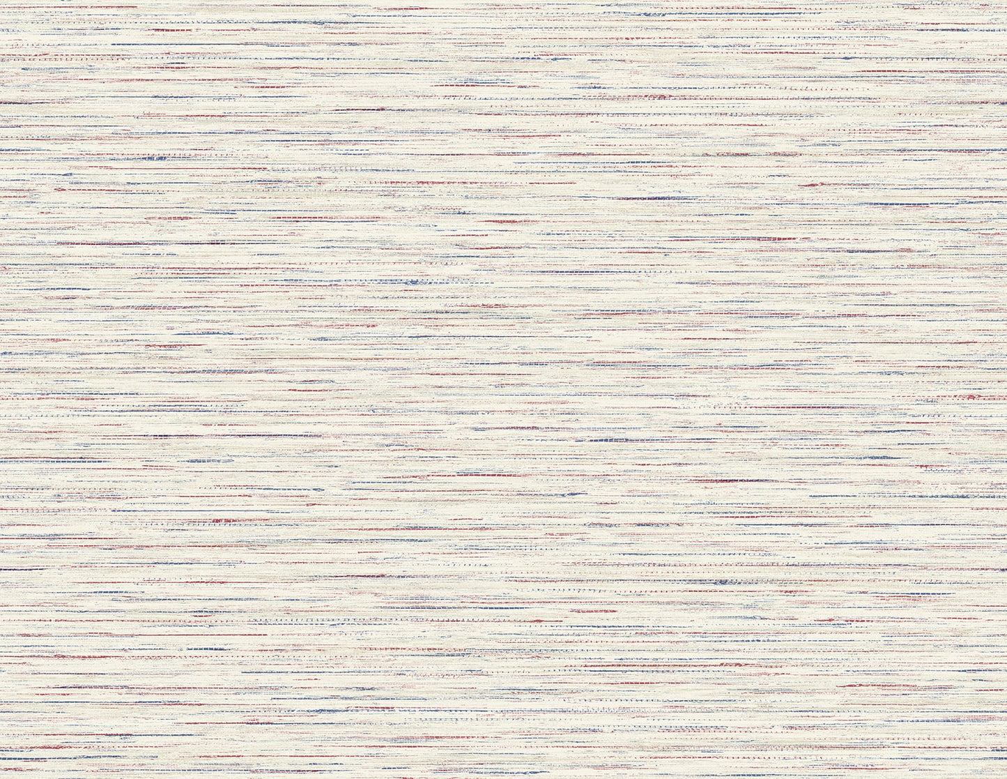 LN41101 Lillian August Coastal Haven Wallpaper Loe Sanctuary Stria Carmine & Navy