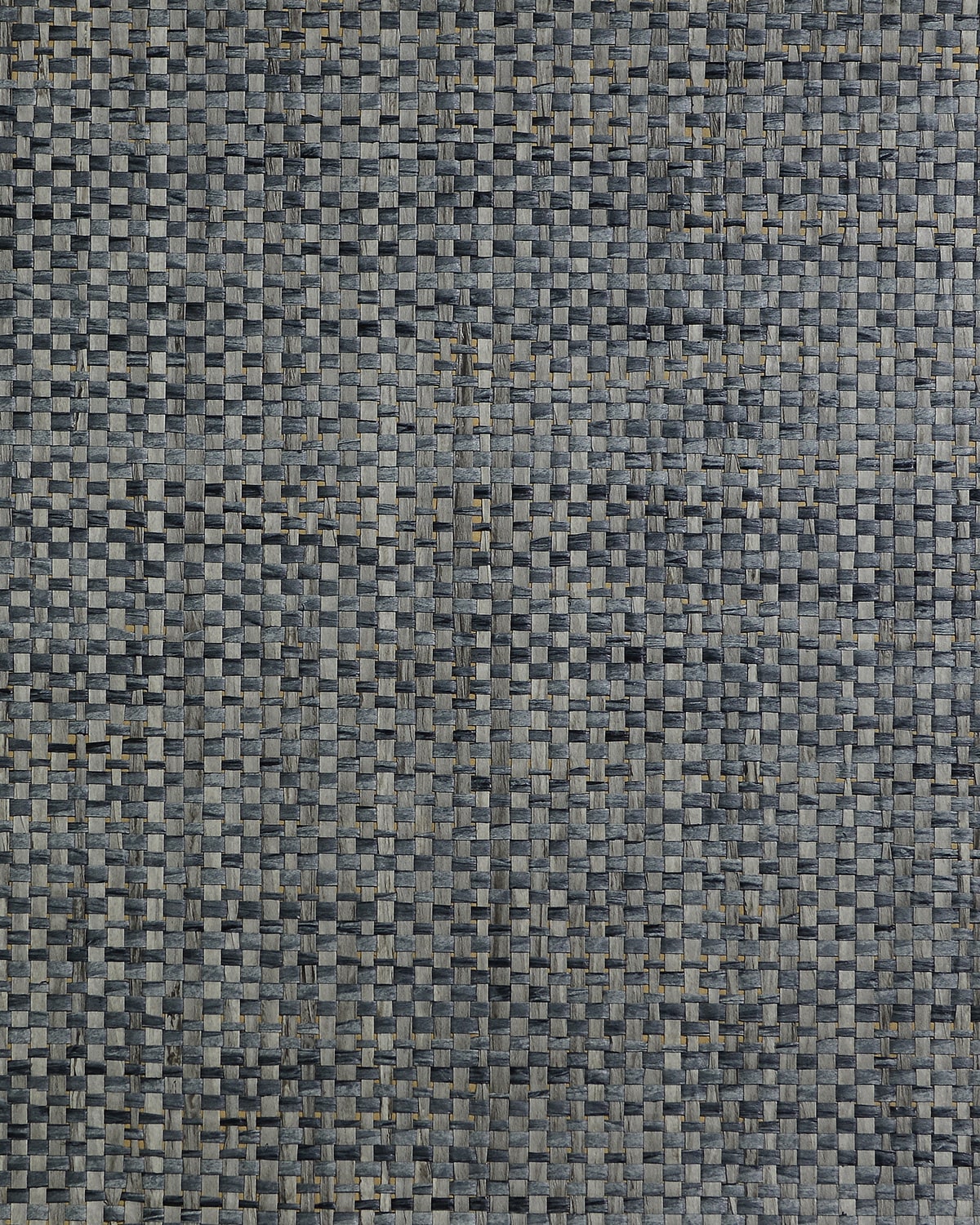 LN50093 Lillian August Lillian August Natural Textured Wallcoverings 2 Wallpaper Japanese Paperweave Blue Charcoal
