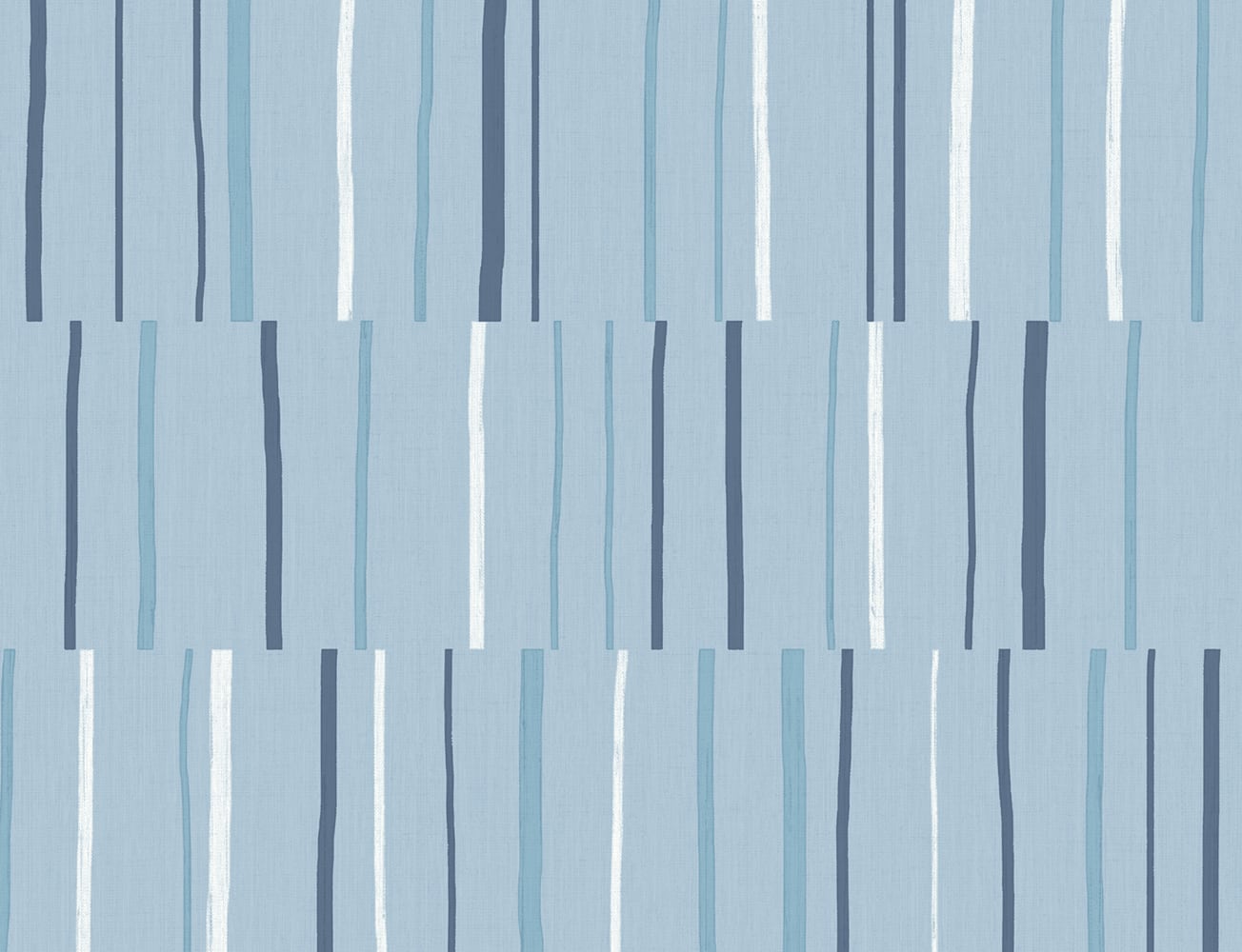 LW51212 Seabrook Designs Living with Art Wallpaper Block Lines Bluebird, Navy, and Glacier White