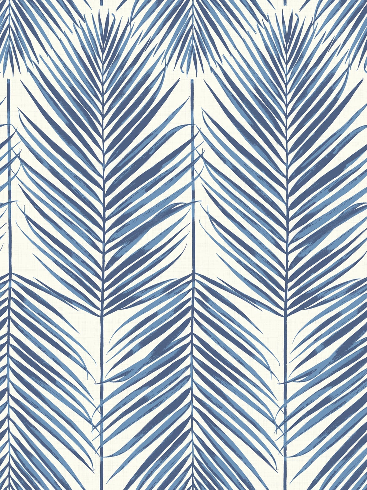 MB30002 Seabrook Designs Beach House Wallpaper Paradise Palm Coastal Blue