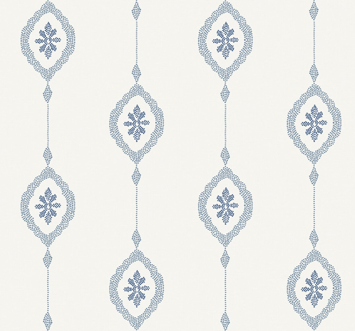 MB30512 Seabrook Designs Beach House Wallpaper Sand Dollar Stripe Coastal Blue