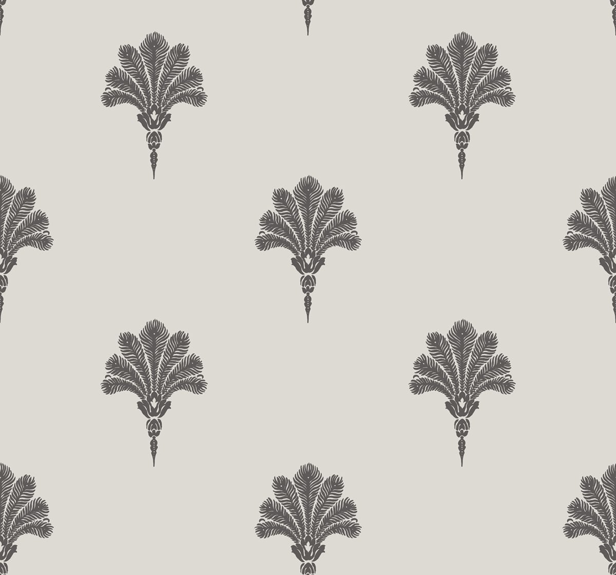 MB31600 Seabrook Designs Beach House Wallpaper Summer Fan Black Sands