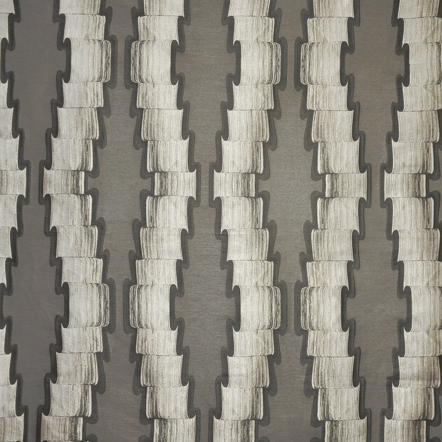 MU2334 Telafina DRAPERY/MULTI- PATTERN # 334 CHROME TELAXII