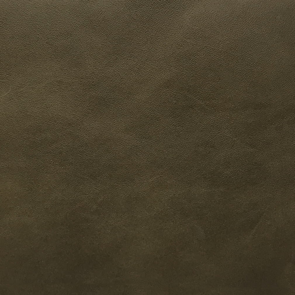 Miles Olive Green Charlotte Fabrics Genuine Leather