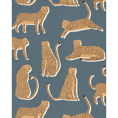 NESW112206-SCN LIONEL WP DENIM SCION Wallpaper