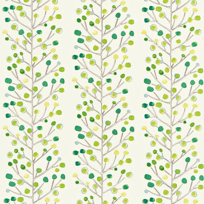 NMEL120051-SCN BERRY TREE EMERALD/LIME/CHALK SCION DRAPERY