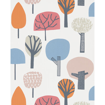 NNOU111526-SCN LIORA WATERMELON/TANGERINE/LAKE SCION Wallpaper