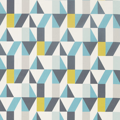 NNUE120708-SCN NUEVO MARINE/KIWI/MIDNIGHT SCION Fabrics Drapery Upholstery