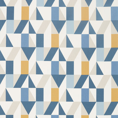 NNUE120709-SCN NUEVO INDIGO/SLATE/SATSUMA SCION Fabrics Drapery Upholstery