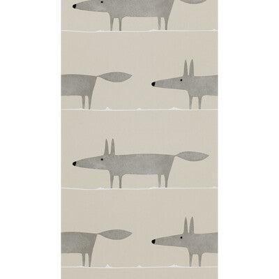 NSWA110844-SCN MR FOX WP SILVER SCION Wallpaper