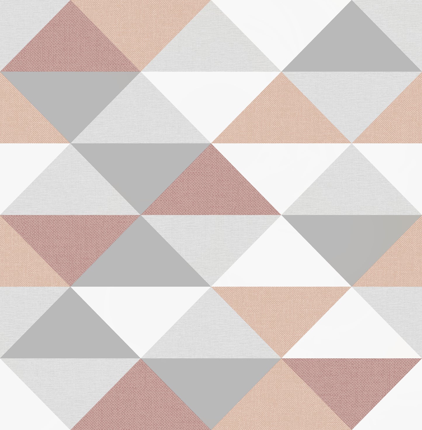 NW31100 NextWall NextWall Peel & Stick Wallpaper Mod Triangles Pink & Metallic Silver