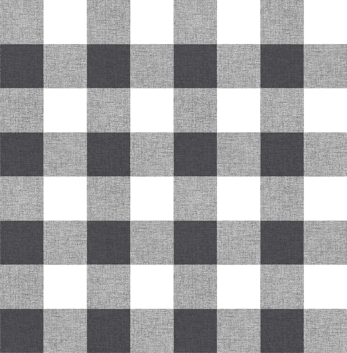 NW34500 NextWall NextWall Peel & Stick Wallpaper Picnic Plaid Charcoal
