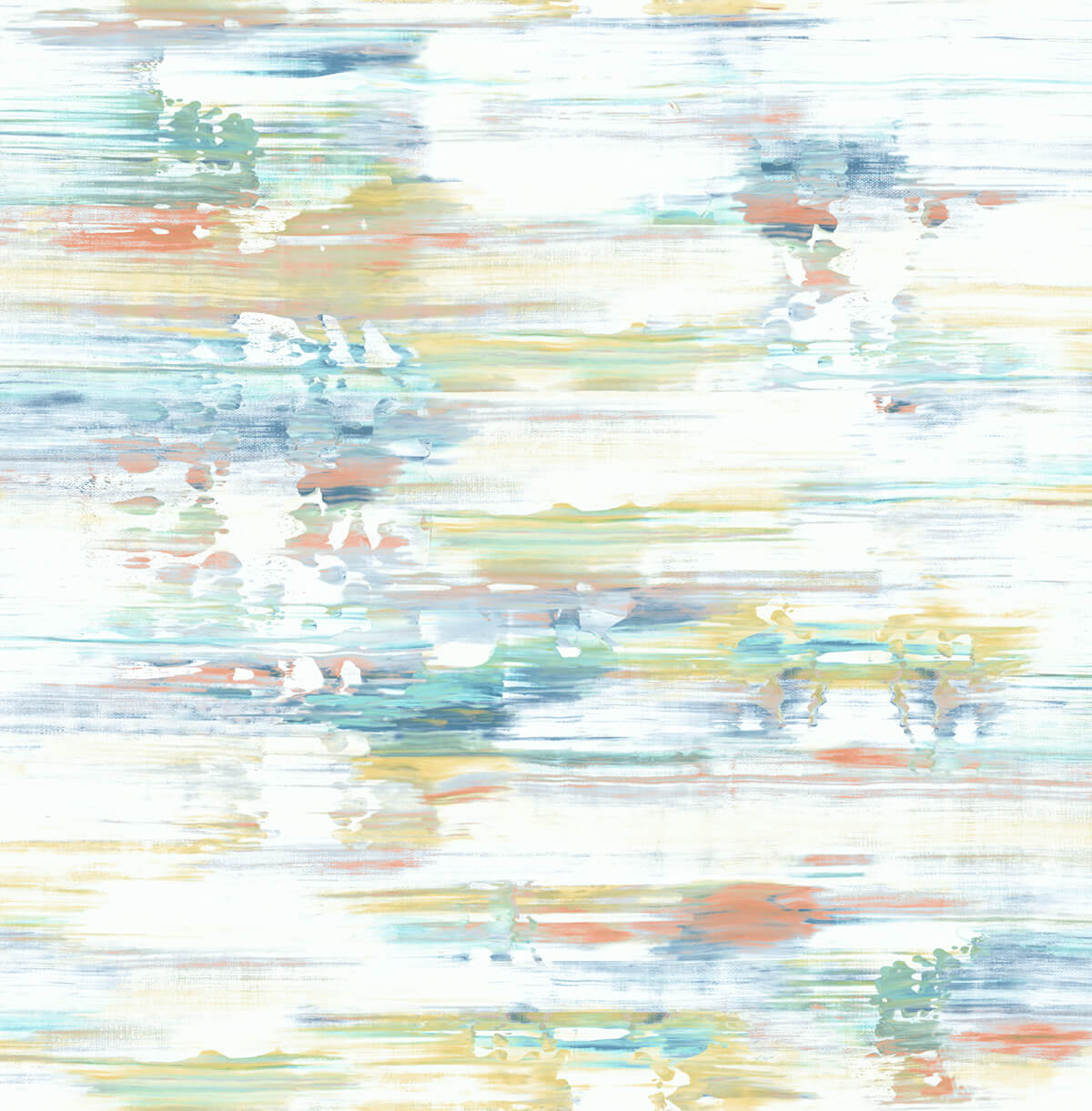 NW35306 NextWall NextWall Peel & Stick Wallpaper Brushed Stripe Multicolored