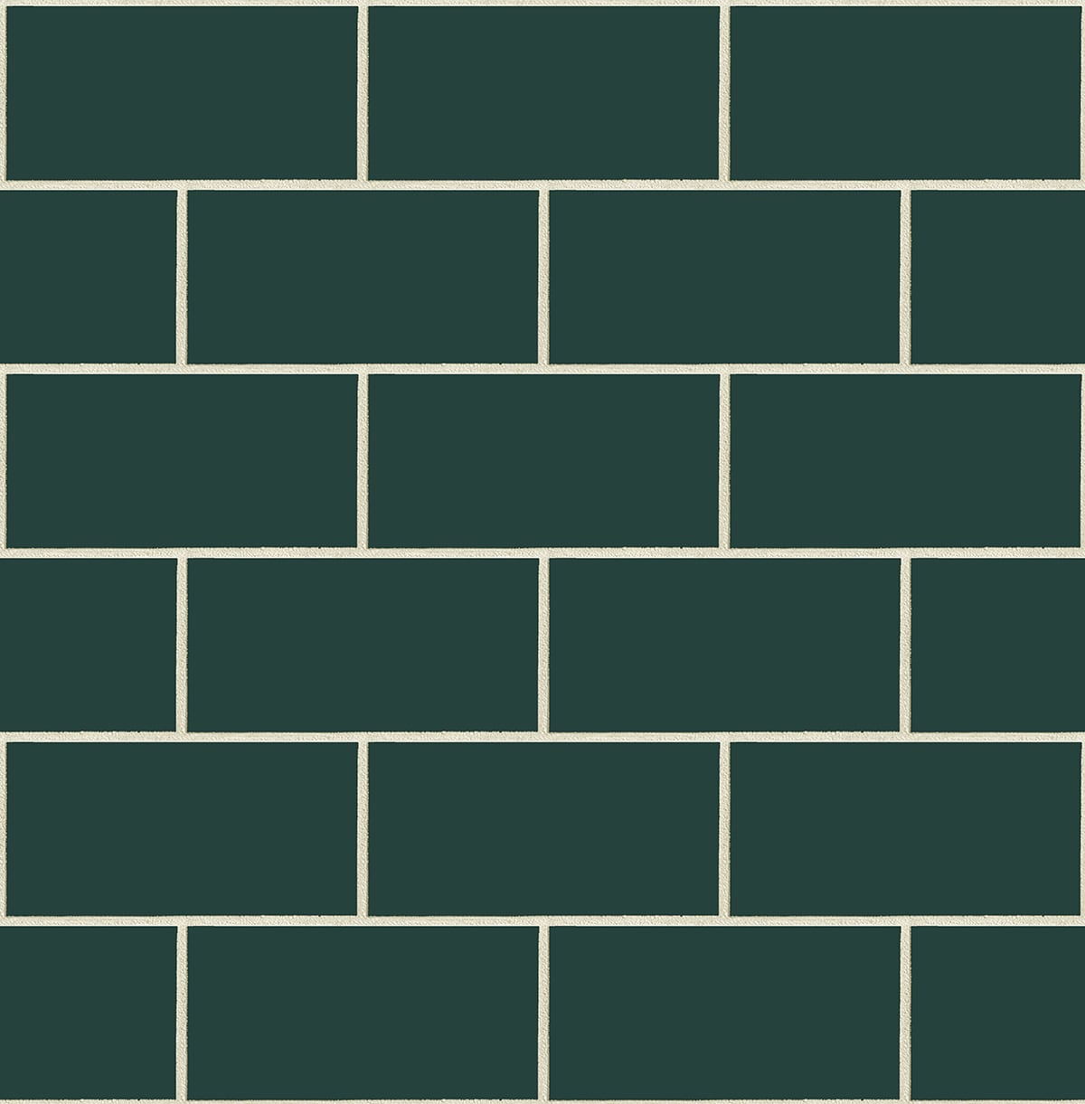 NW37604 NextWall NextWall Peel & Stick Wallpaper Retro Subway Tile Evergeen