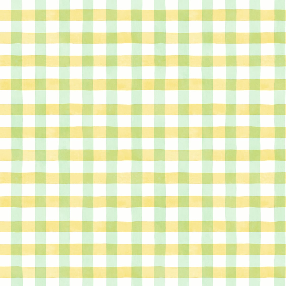 NW42304 NextWall NextWall Peel & Stick Wallpaper Spring Plaid Lemon Lime