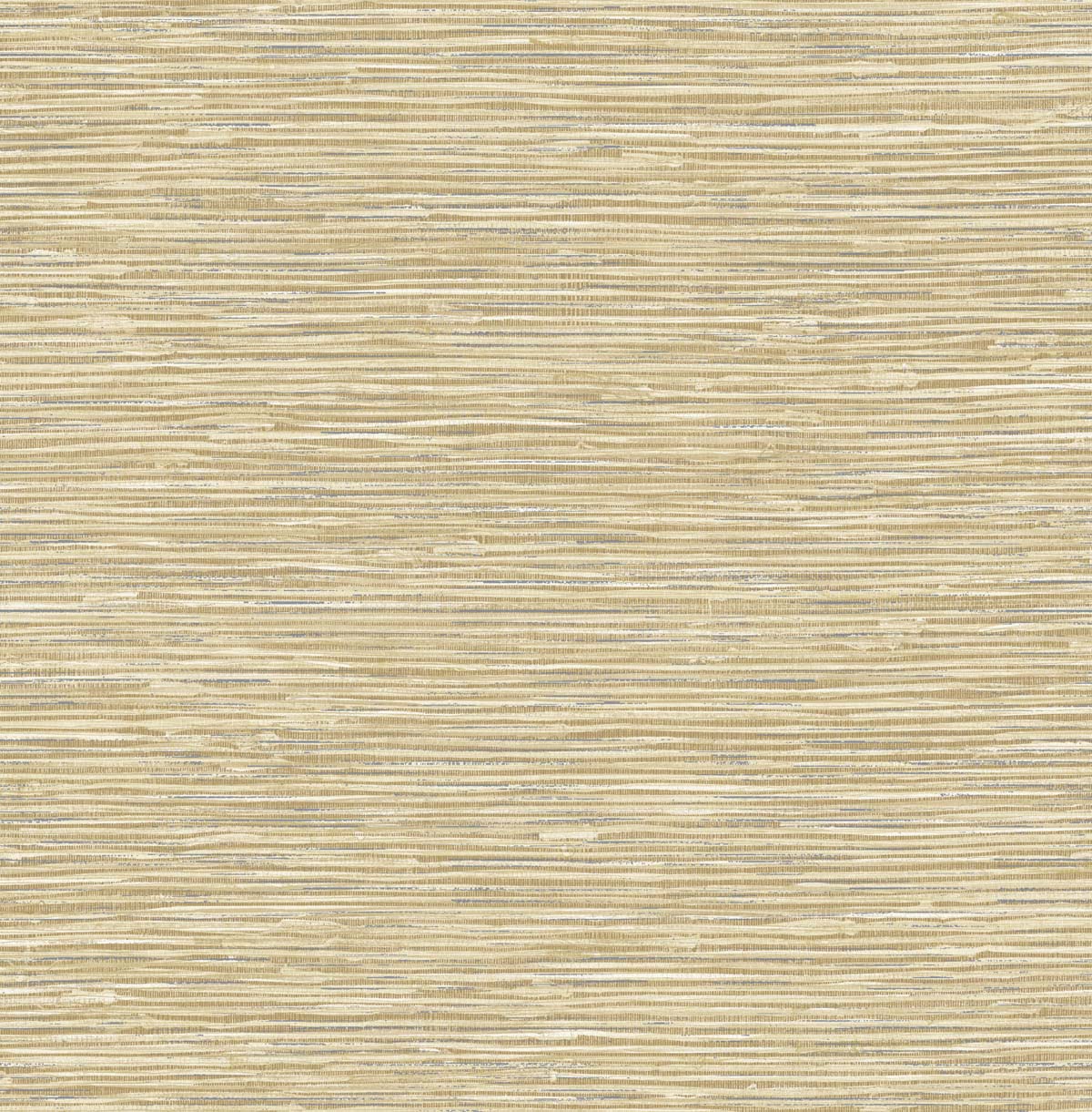 NW44706 NextWall NextWall Peel & Stick Wallpaper Cyrus Faux Grasscloth Khaki & Metallic Silver