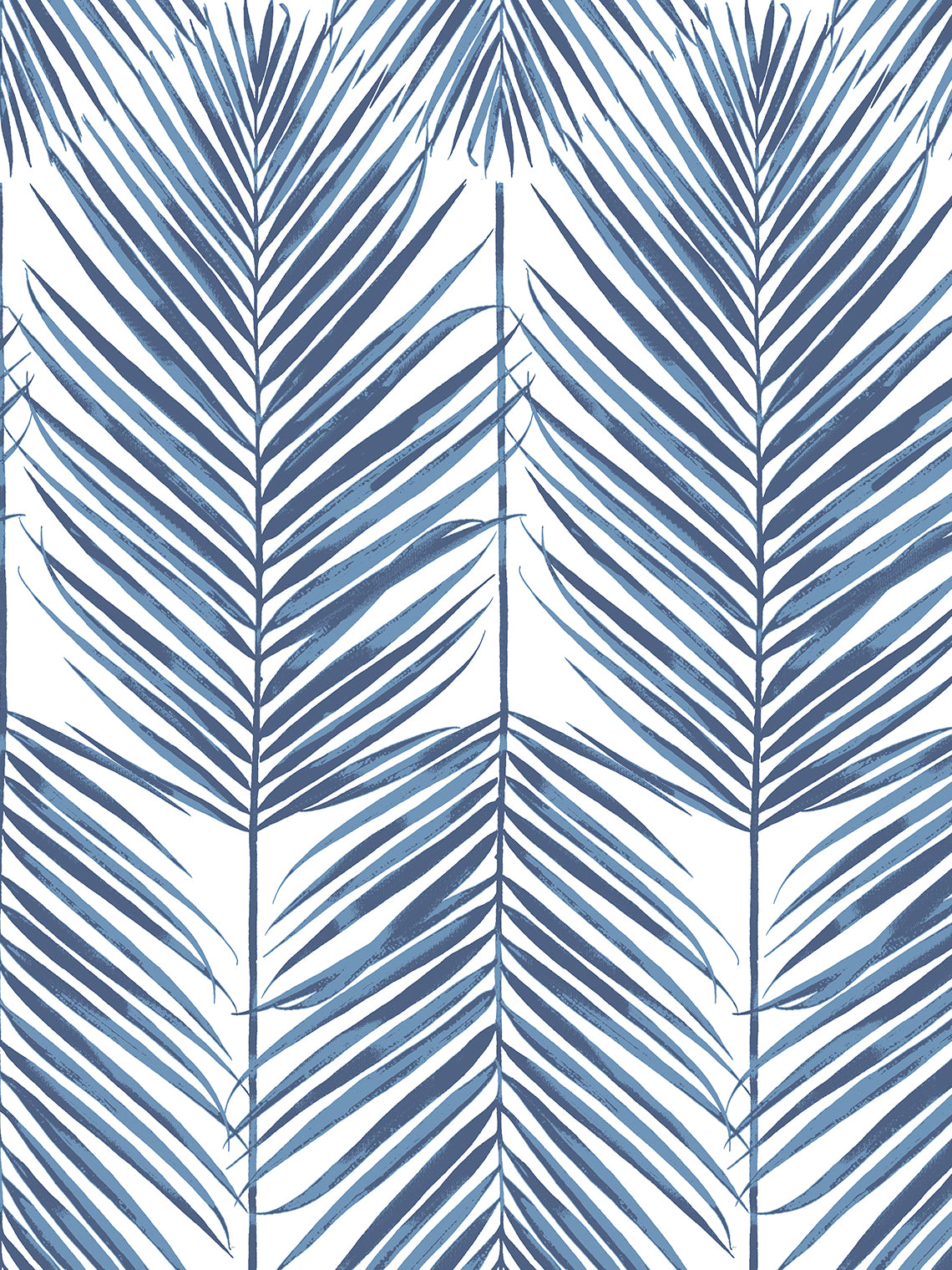 NW47402 NextWall NextWall Peel & Stick Wallpaper Paradise Palms Coastal Blue