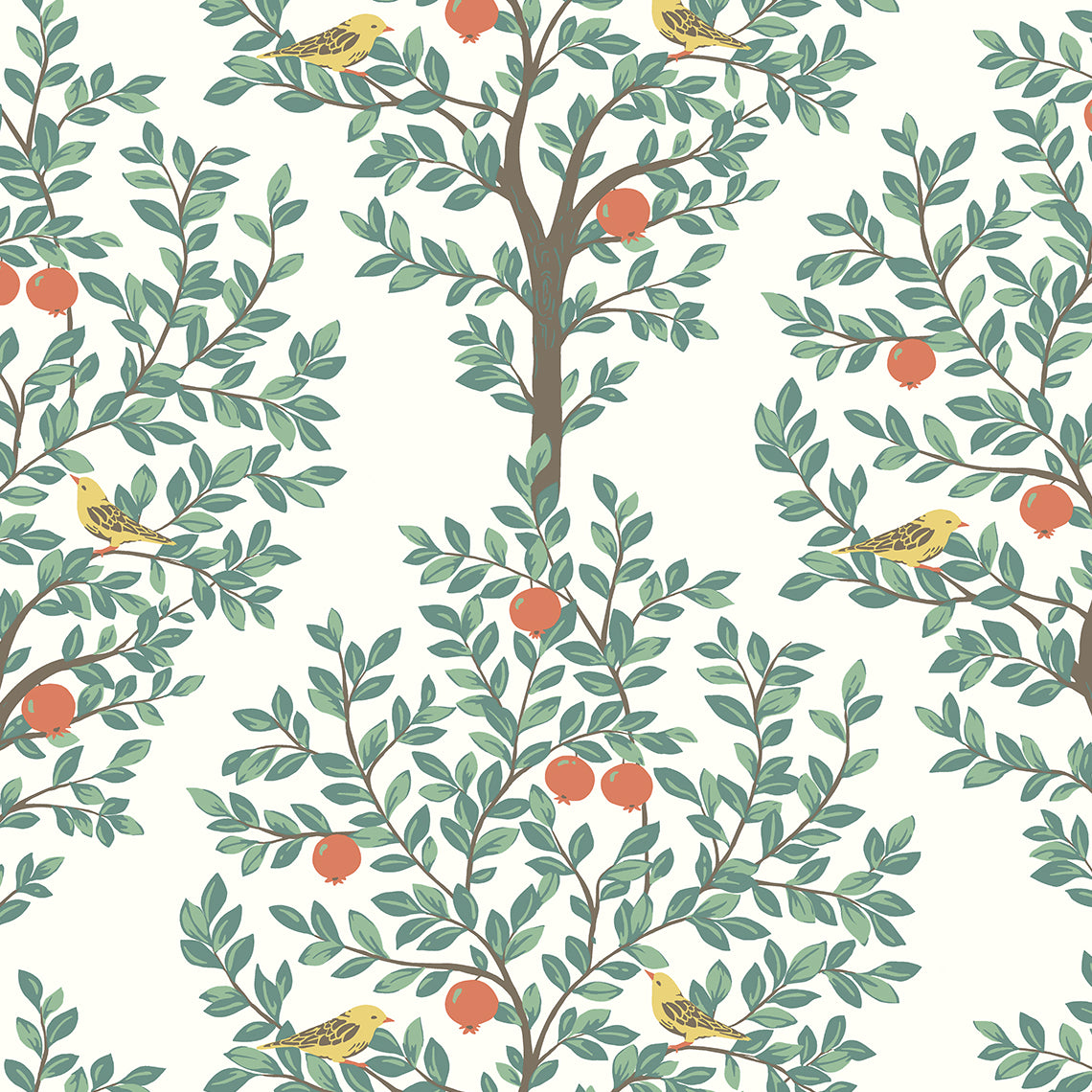 NW48104 NextWall NextWall Peel & Stick Wallpaper Fruit Tree Juniper