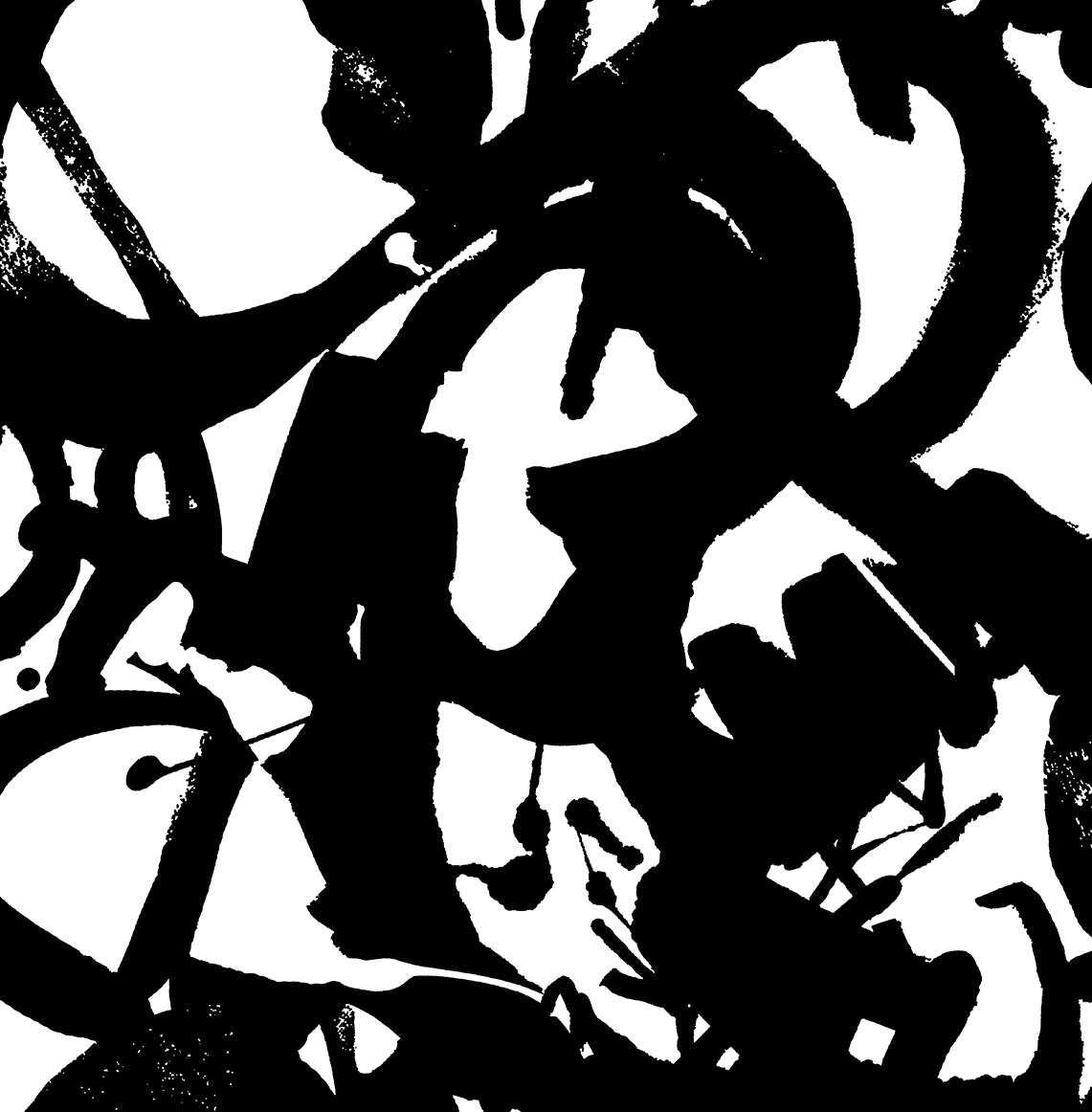 NW49500 NextWall NextWall Peel & Stick Wallpaper Inkblot Onyx