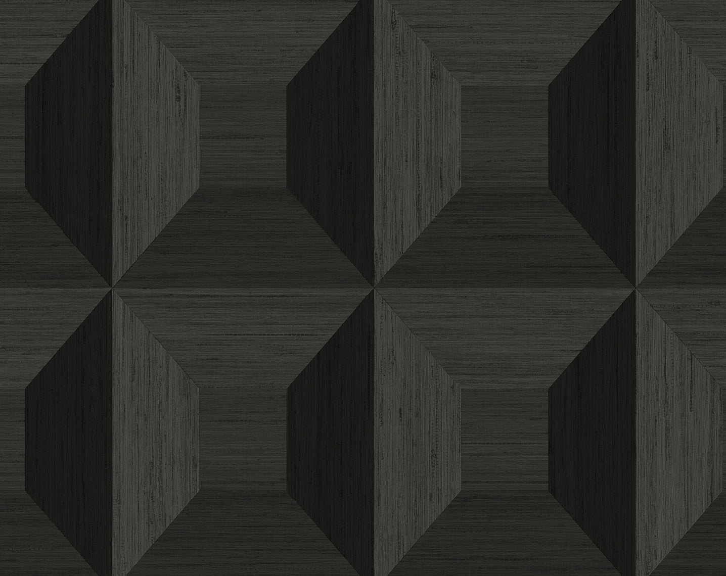 NW50300 NextWall NextWall Peel & Stick Wallpaper Quadrant Geo Blacksmith