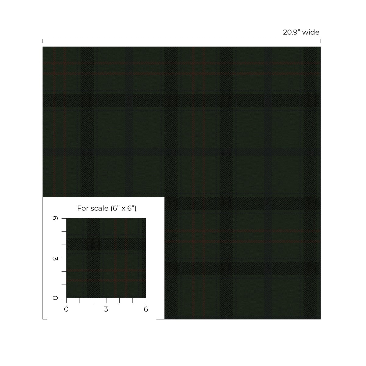 NW54307 NextWall NextWall Peel & Stick Wallpaper Tailor Plaid Neutral