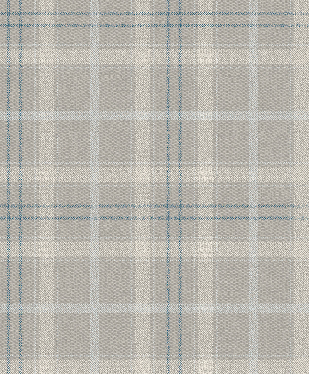 NW54308 NextWall NextWall Peel & Stick Wallpaper Tailor Plaid Argos Grey & Blue
