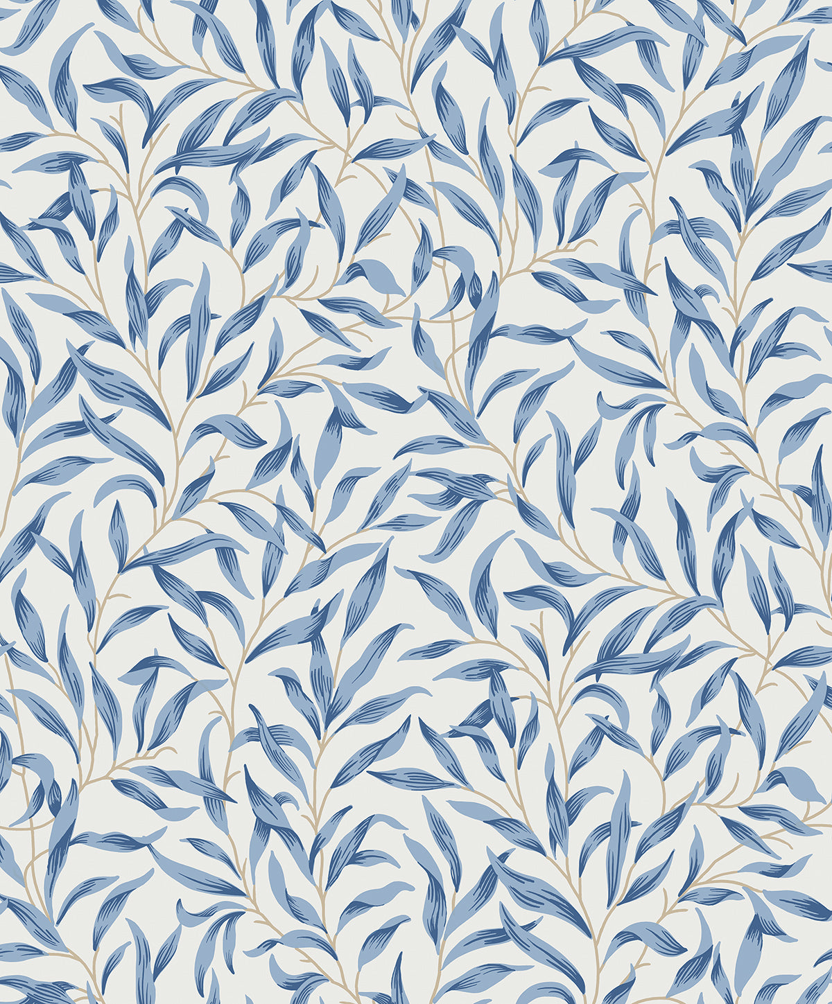 NW54712 NextWall NextWall Peel & Stick Wallpaper Willow Trail Blue Lake