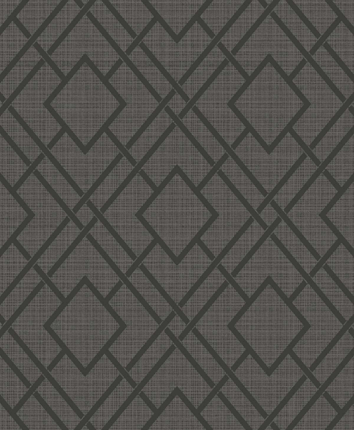 NW56210 NextWall NextWall Peel & Stick Wallpaper Diamond Trail Pewter & Charcoal