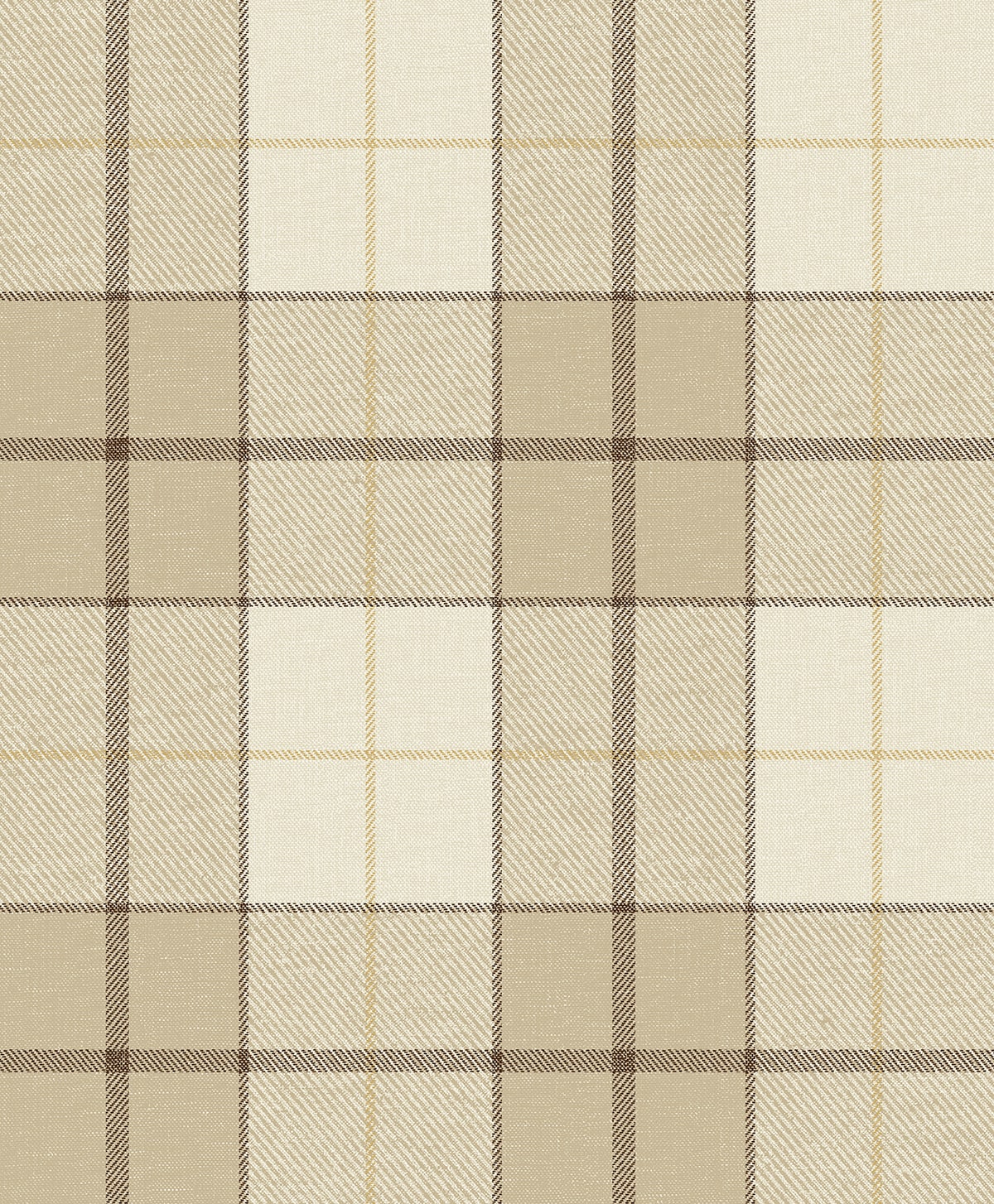 NW58105 NextWall NextWall Peel & Stick Wallpaper Altarinda Plaid Latte