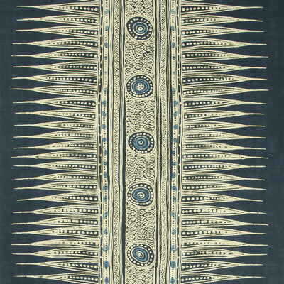 P2018107-50 INDIAN ZAG PAPER INDIGO LEE JOFA Wallpaper