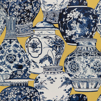 P2020108-504 PANDAN PAPER MAIZE/BLUE LEE JOFA Wallpaper